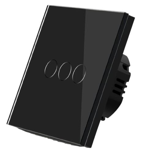 выключатель Bseed 3х - black